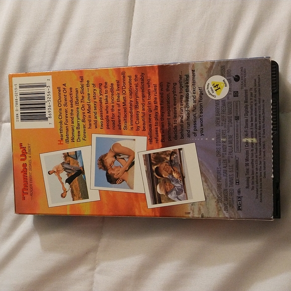 6/$15 Mad Love (1995 vhr tape, ) Drew Barrymore - Picture 2 of 4